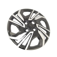 Kit 4 Calotas Esportivas Aro 14 Onix 2023-2024 - Preto/Prata: Renove o Visual do Seu Carro! - imagem 4