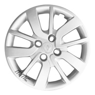 Renove Seu Sandero/Logan: Kit 4 Calotas Aro 15 Prata com Logo Relevo (Top Mix 6005) - imagem 4