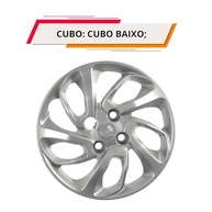 Calota Aro 14" Prata Uno Attractive 2015/16 - Jogo c/ 4 Calotas Grid - imagem 5