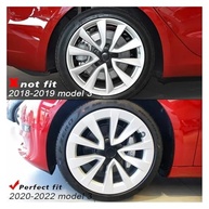 Kit 4 Calotas Aro 19" Tesla Model 3 2020-2023 - Acabamento Preto Brilhante - imagem 4