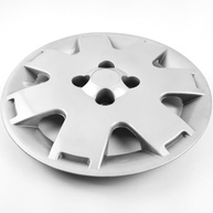 Jogo 4 Calotas Aro 14 VW Gol G3 G4 (2000-2014) Grid GR061CA com Adesivo Resinado Logo VW - imagem 5