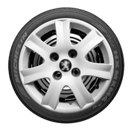 Jogo de Calotas Aro 14 Esportivas para Peugeot 206, 207 e 307 - Emblema Preto (4 Peças) - imagem 3