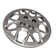 Kit 4 Calotas Grafite Brilhante Aro 14 - Ford Ka+ Hatch Sedan Plus (2015-2018) - imagem 4