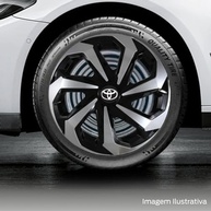 Jogo 4 Calotas Esportivas Spider Aro 14 para Toyota Etios, Yaris e Corolla - Design Moderno e Durabilidade - imagem 3