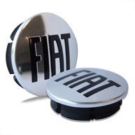 Kit 4 Calotinhas Centro Roda Fiat Nova Strada, Palio, Punto, Bravo 49,6mm Cromado Repuxo - Estilo e Proteção! - imagem 1