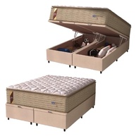 Cama Box Baú Colchão Casal Queen Probel Molas Prolastic com Pillow Top 158x198x81cm - Conforto e Estabilidade até 180kg - imagem 2