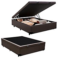 Cama Box Baú Casal Serene: Conforto e Espaço! - imagem 1
