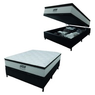 Cama Box Baú Casal Tower Gazin: Conforto e Espaço! - imagem 1