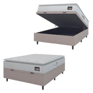 Cama Box Baú Casal Vangogh: Conforto e Espaço! - imagem 1