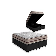 Cama Box Baú Queen Anjos: Conforto + Espaço! - imagem 1
