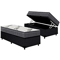 Cama Box Baú Solteiro com Colchão Ortobom D33 – Conforto e Praticidade - imagem 1