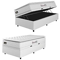 Cama Box Baú Solteiro Hellen: Conforto & Espaço! - imagem 1