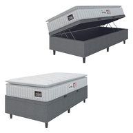 Cama Box Baú Solteiro Vangogh: Conforto e Espaço! - imagem 1