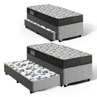 Cama Box Bicama Ortobom: Sono Firme + Cama Extra! - imagem 1