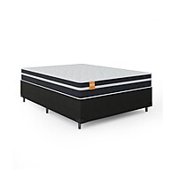 Cama Box Casal Qatar 138x188cm - Conforto e Qualidade - imagem 1