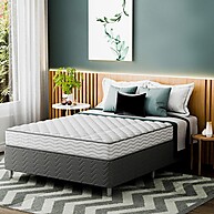 Cama Box com Colchão Howie Viúva: Conforto e Qualidade - imagem 1