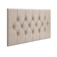 Cabeceira Capitonê para Cama Box Solteiro 90x56cm em Suede Areia - Design Moderno e Fácil Instalação - imagem 2