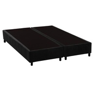 Cama Box Queen Suede Black: Conforto e Estilo - imagem 1