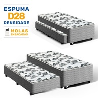 Cama Box Solteiro 3 em 1: Conforto e Economia! - imagem 1