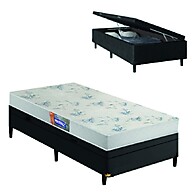 Cama Box Solteiro Baú Gazin: Conforto & Economia! - imagem 1