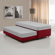 Cama Box Solteiro com Auxiliar: Conforto e Praticidade - imagem 1