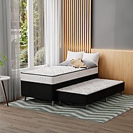 Cama Box Solteiro com Auxiliar: Conforto Total! - imagem 1