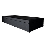 Cama Box Solteiro com Baú Martin Premium Preta - imagem 1