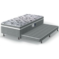 Cama Box Solteiro Probel: Conforto Ortopédico D28 + Auxiliar - imagem 1