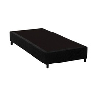 Cama Box Solteiro Suede Black: Conforto e Estilo - imagem 1