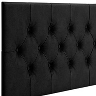 Cabeceira Capitonê para Cama de Solteiro 90cm - Estilo Moderno em Suede com Design Suspenso - imagem 5