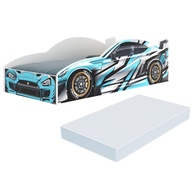 Cama Carro Infantil MDF: Aventura e Sono Seguro! - imagem 1