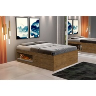 Cama Casal Jequitibá Laura Yescasa: Conforto & Organização - imagem 1