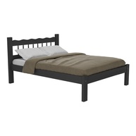 Cama Casal Madeira Maciça Capri: Conforto e Durabilidade - imagem 1