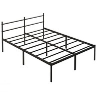 Cama de Casal Padrão 138x188 com Cabeceira Integrada de Ferro, Base Metálica Reforçada e Design Moderno - imagem 1