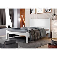 Cama de Casal Branca Prisma 145cm – Conforto e Elegância - imagem 1