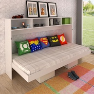 Cama de Solteiro Articulável: 6 Prateleiras! - imagem 1