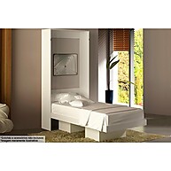 Cama Dobrável Multifuncional CM8015 Branco – Espaço e Conforto em Um Só Lugar - imagem 1