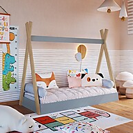 Cama Infantil Cabana Montessoriana – Solteiro para Menino e Menina - imagem 1