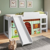 Cama Infantil com Escorregador: Diversão Garantida! - imagem 1
