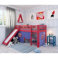 Cama Infantil com Escorregador e Tenda: Aventura Garantida! - imagem 1