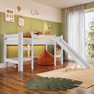 Cama Infantil Elevada: Aventura e Segurança! - imagem 1