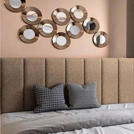 Cabeceira Estofada Modular para Cama Casal 1,60m - Instalação Fácil sem Furos - imagem 5