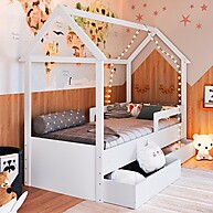 Cama Montessoriana Infantil: Conforto e Organização - imagem 1