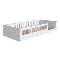 Cama Montessoriana Infantil Solteiro Affetto Branca 188x78cm - imagem 1