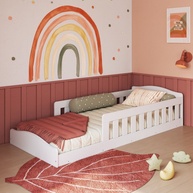 Cama Montessoriana Solteiro Encanto: Autonomia e Design! - imagem 1