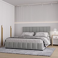 Cama Queen Estofada Uvaia: Conforto e Elegância! - imagem 1