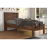 Cama Solteiro Amêndoa: Conquiste Noites de Sono! - imagem 1