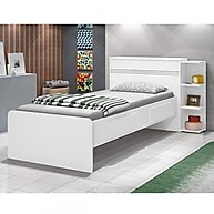 Cama Solteiro com Baú: Organize + Estilo! - imagem 1