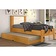Cama Solteiro Pérola + Auxiliar: Conquiste o Espaço! - imagem 1