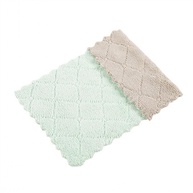 Pano de Limpeza de Microfibra Dupla Camada - Reutilizável e Absorvente | Lã Coral Lavável para Cozinha e Vidros - imagem 4